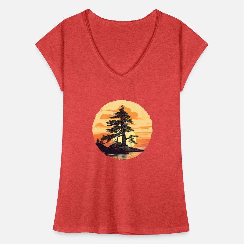 Pine tree Women's Vintage T-Shirt