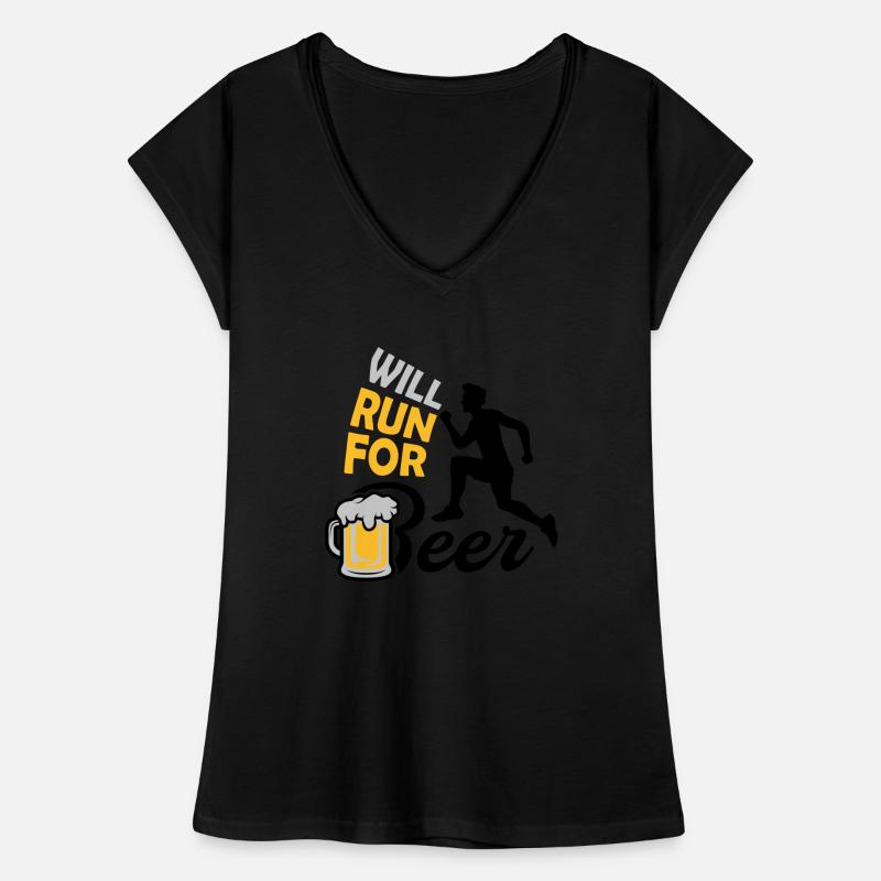 Run for Beer Frauen Vintage T-Shirt