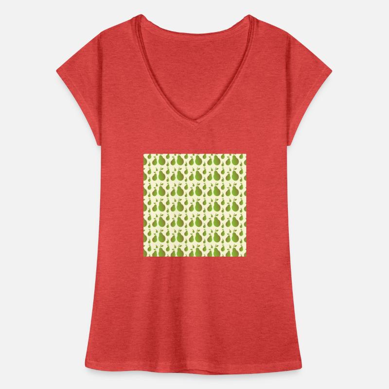 pear pattern Women's Vintage T-Shirt