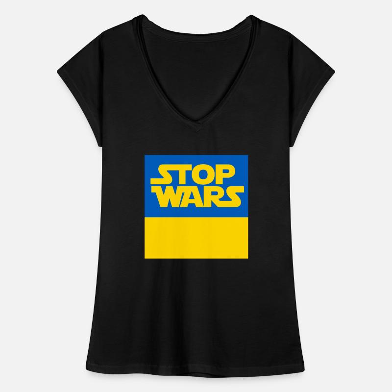 Ukraine T-shirt vintage Femme