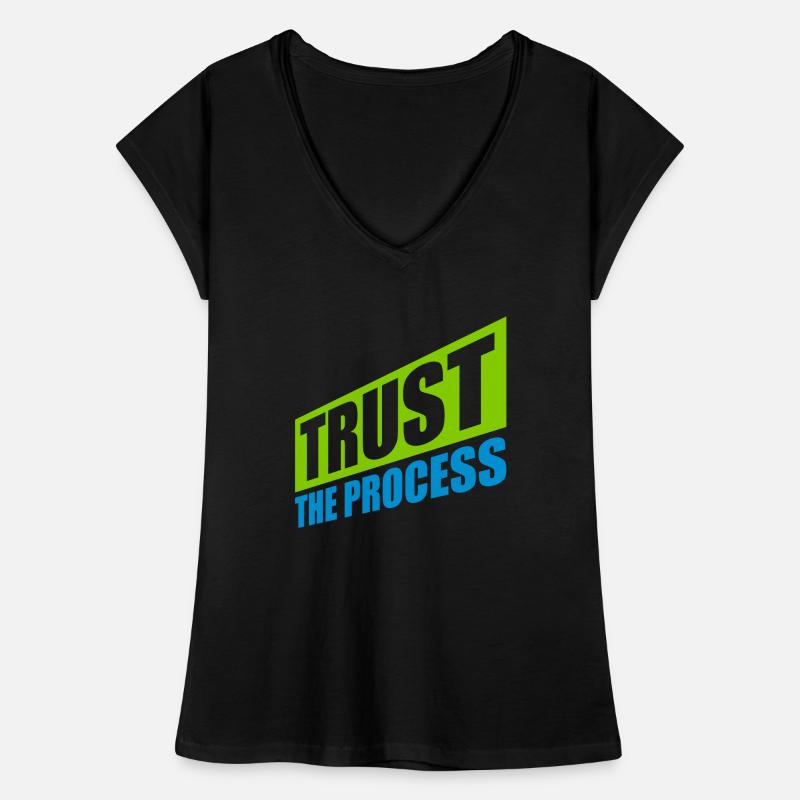 faire confiance au processus Devis T-shirt vintage Femme