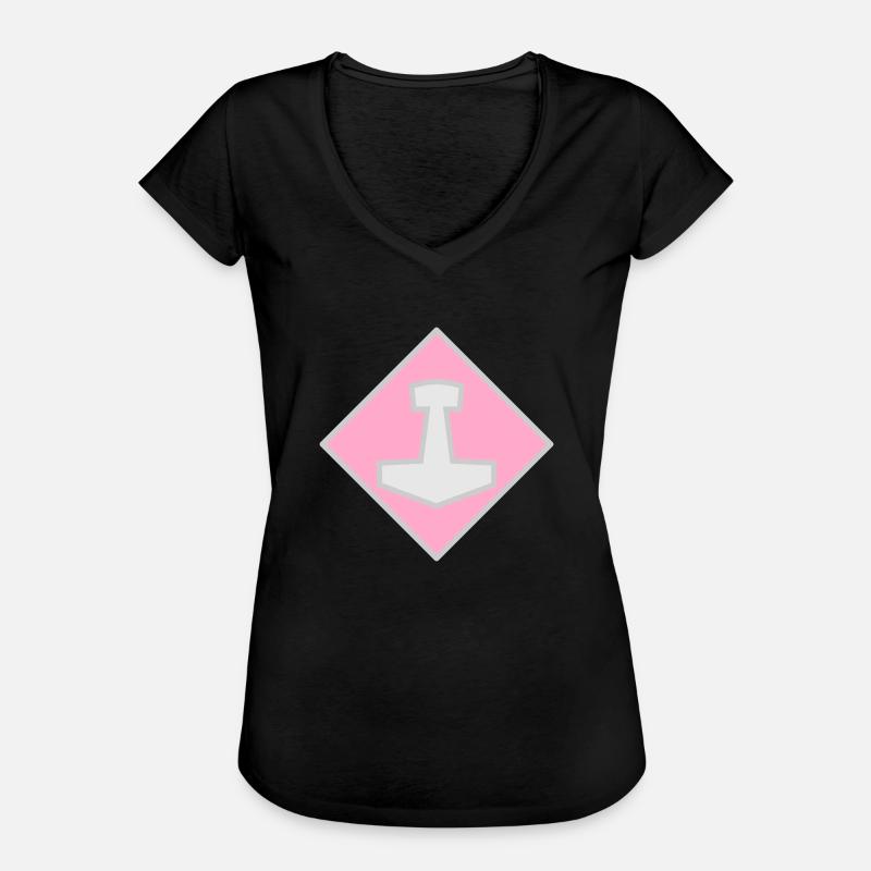 Mjölnir - Women's Vintage T-Shirt - black