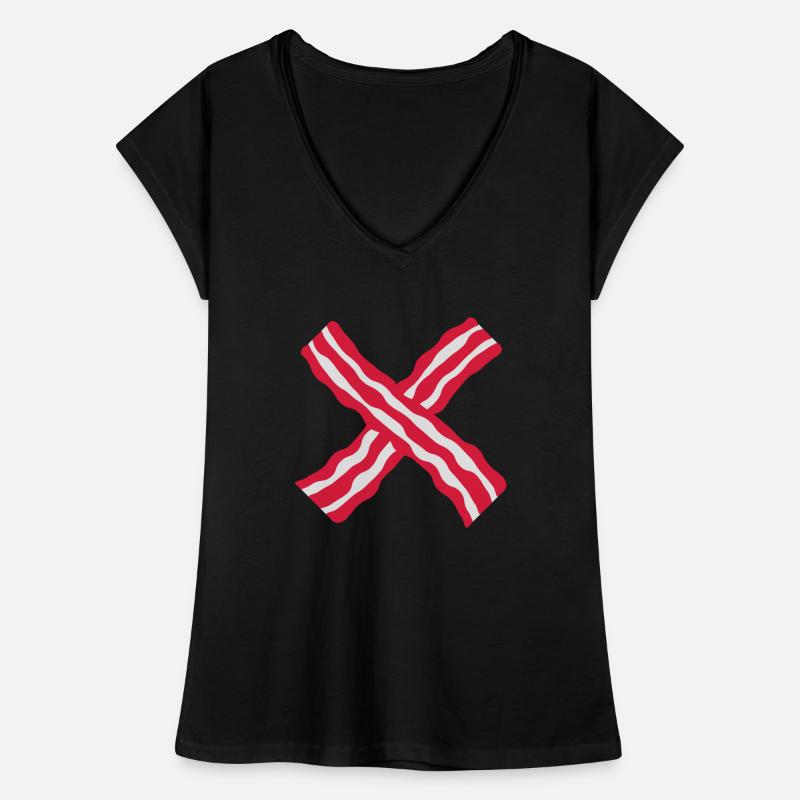 Bacon Cross Women's Vintage T-Shirt