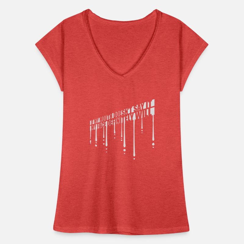 Mon visage le fera certainement T-shirt vintage Femme