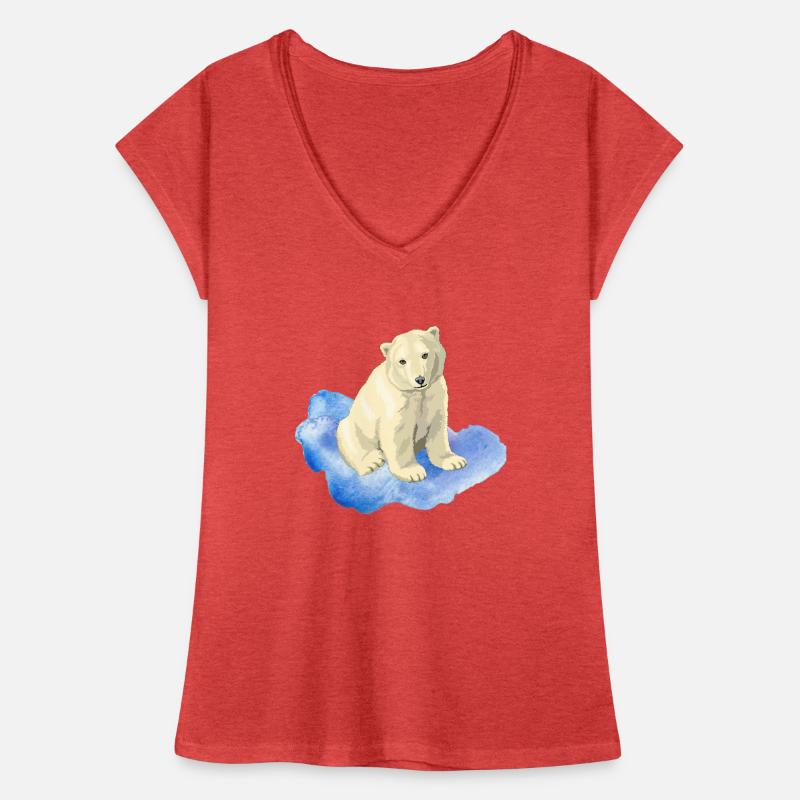 polar bear Women's Vintage T-Shirt