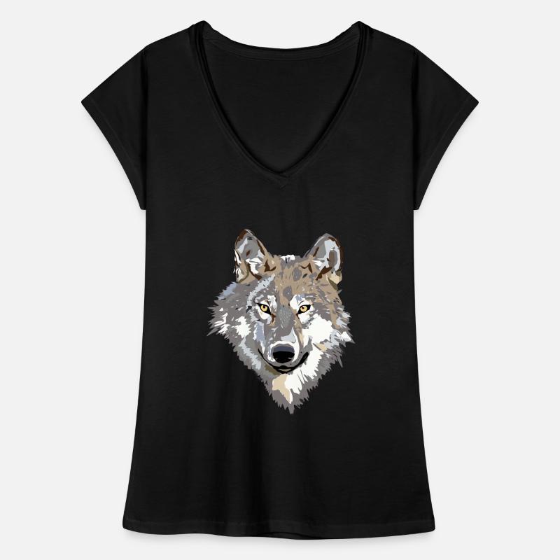 Wolf Women's Vintage T-Shirt