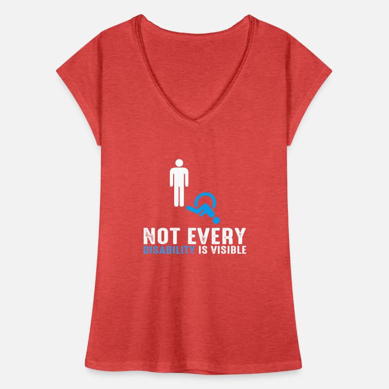 not every Disability is Visible Women's Vintage T-Shirt