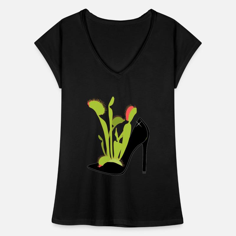 Venus flytrap Women's Vintage T-Shirt
