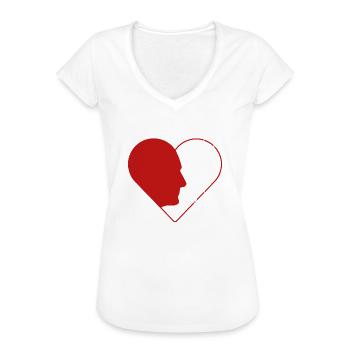 Mustafa Kemal Atatürk - T-shirt vintage Femme - noir - Devant - Danielle (179cm)