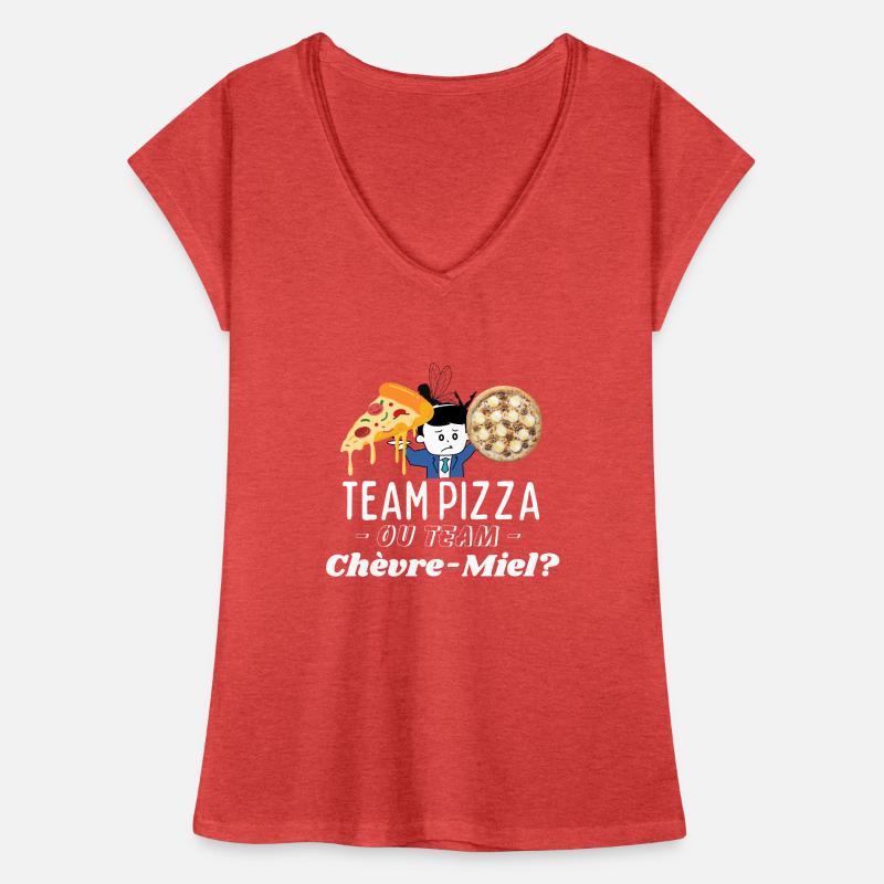Team Pizza oder Team Chèvre-Miel? Frauen Vintage T-Shirt