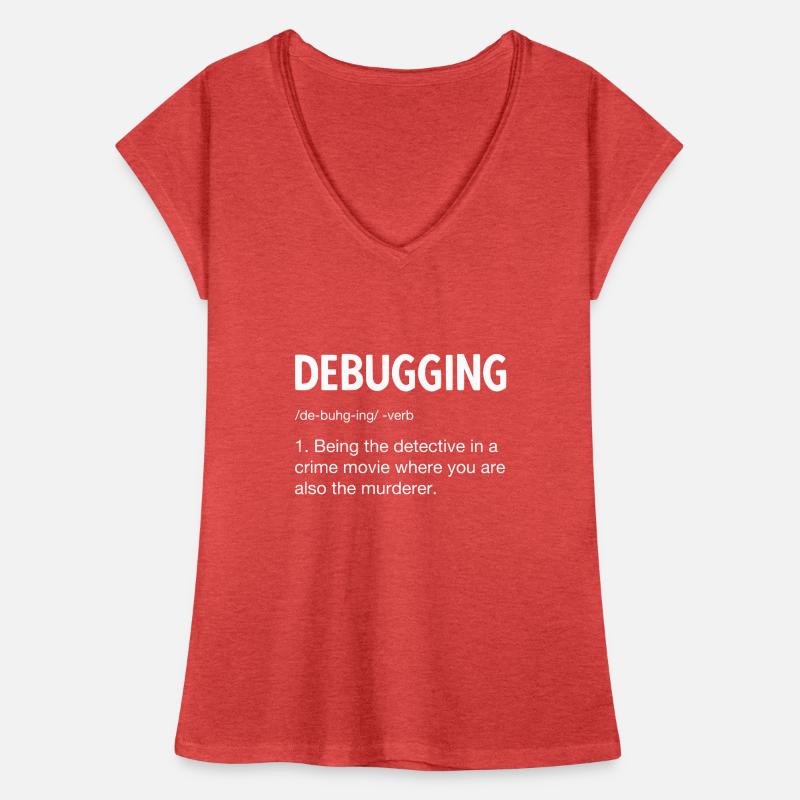 Programmierer Softwareentwickler Coder Sprüche Frauen Vintage T-Shirt