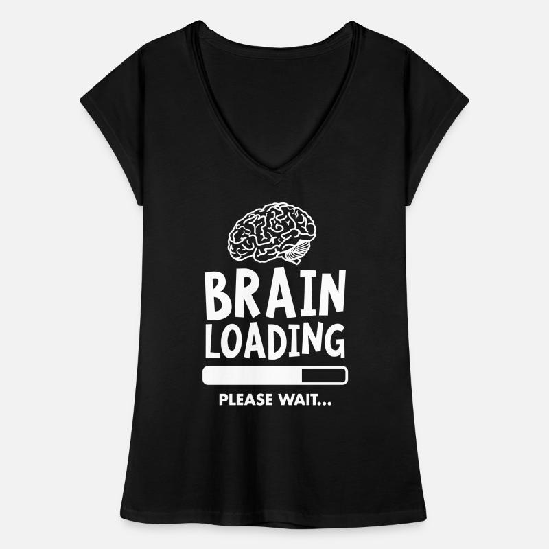 Brain Loading - Please Wait Women's Vintage T-Shirt