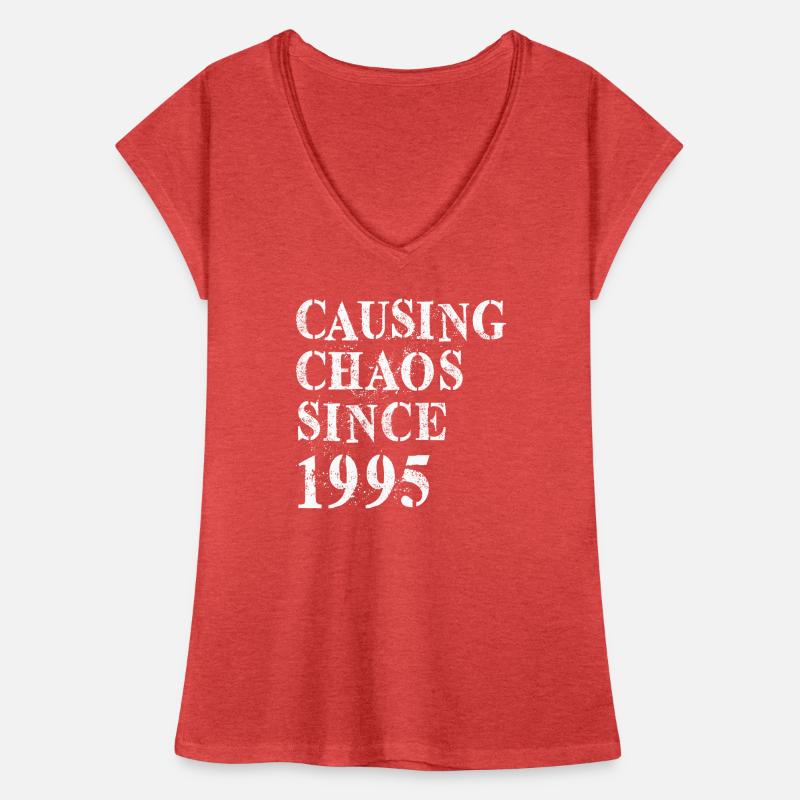 Causing Chaos since 1995 - Birthday 1995 Women's Vintage T-Shirt