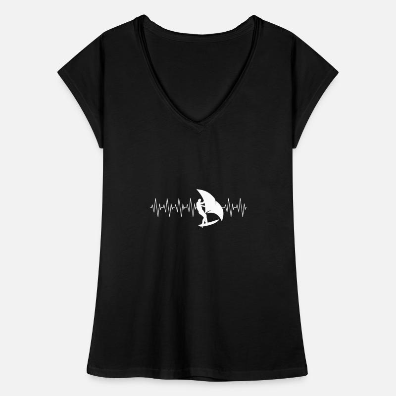 Fréquence du wingsurf T-shirt vintage Femme