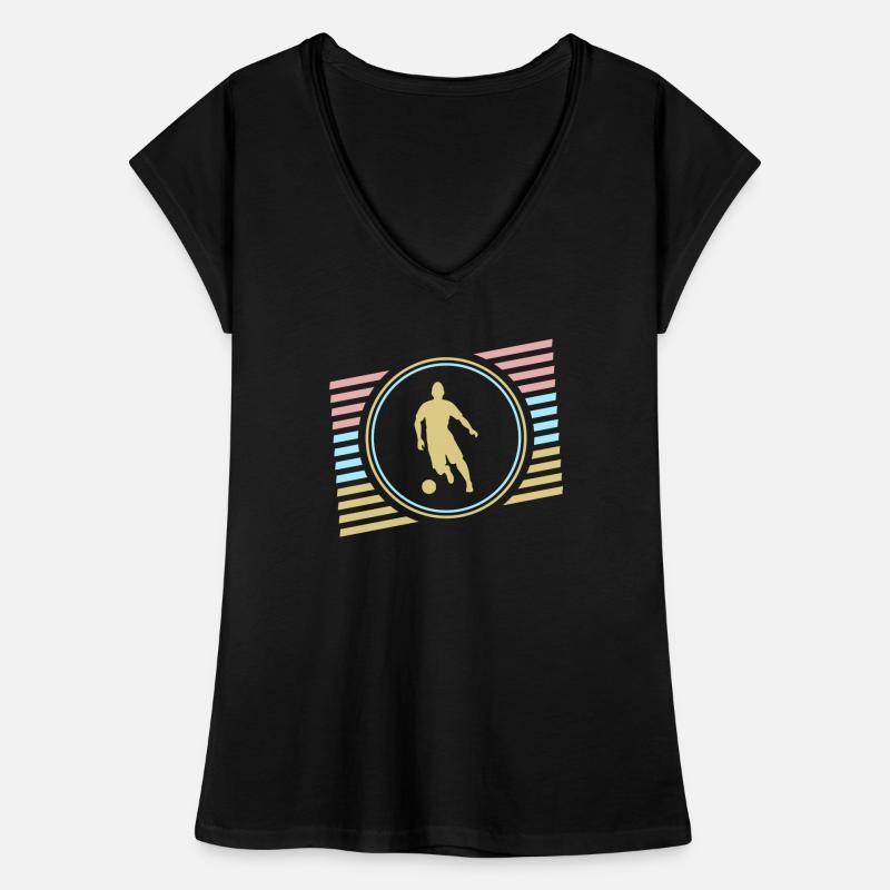 Fussball Frauen Vintage T-Shirt