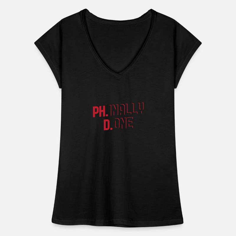 Phinally Done Gift Frauen Vintage T-Shirt