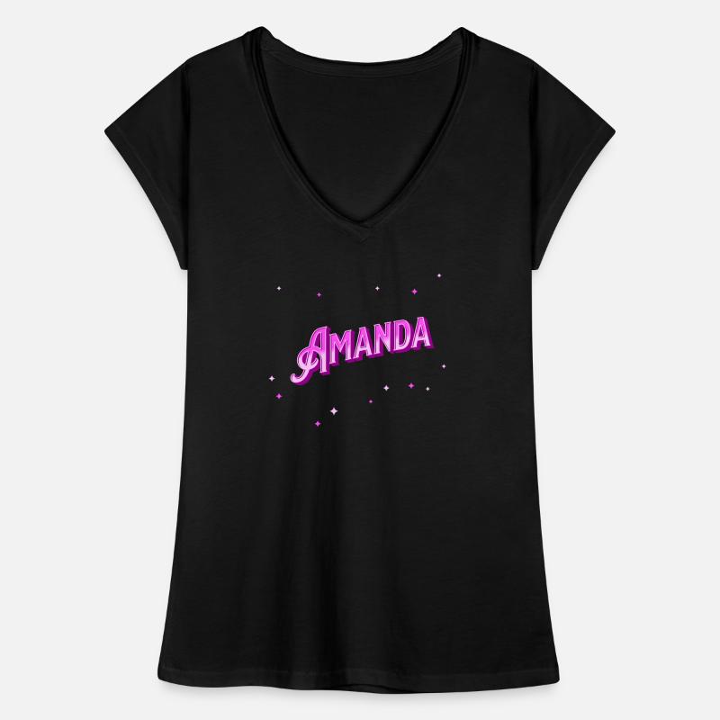 Amanda's name personalized Women's Vintage T-Shirt