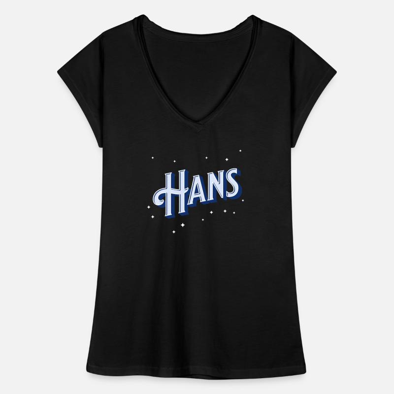 Hans' name personalized Women's Vintage T-Shirt