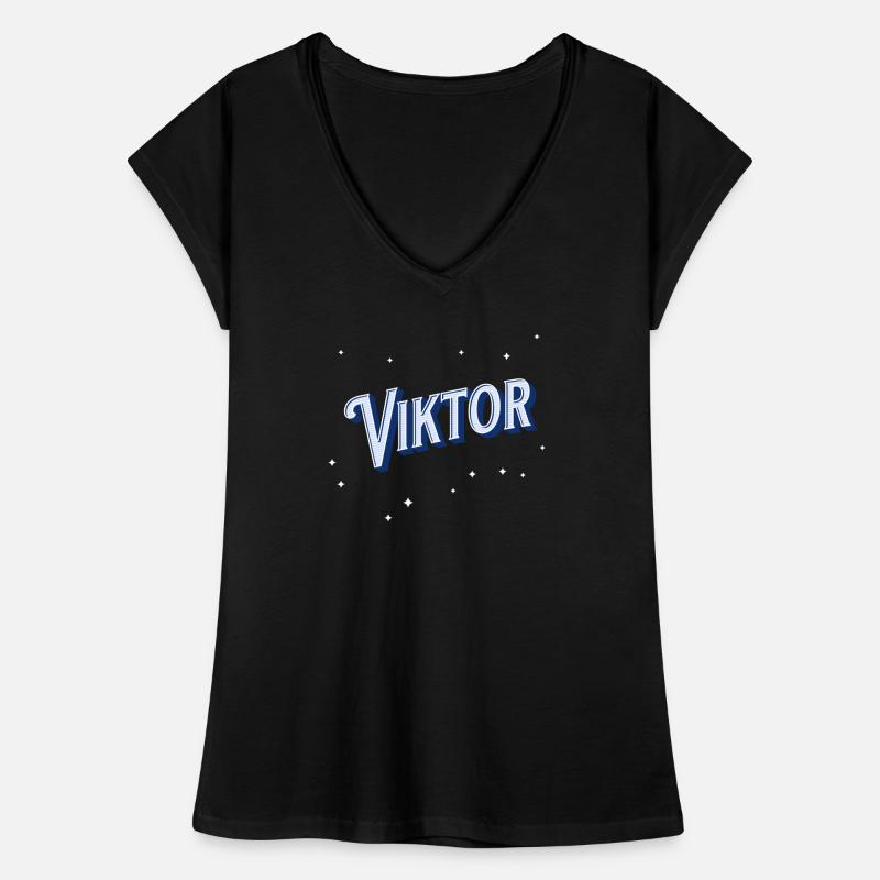Viktor name personalized Women's Vintage T-Shirt