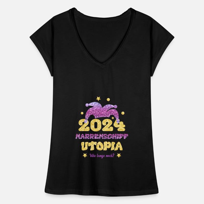 Narrenschiff Utopia 2024 Frauen Vintage T-Shirt