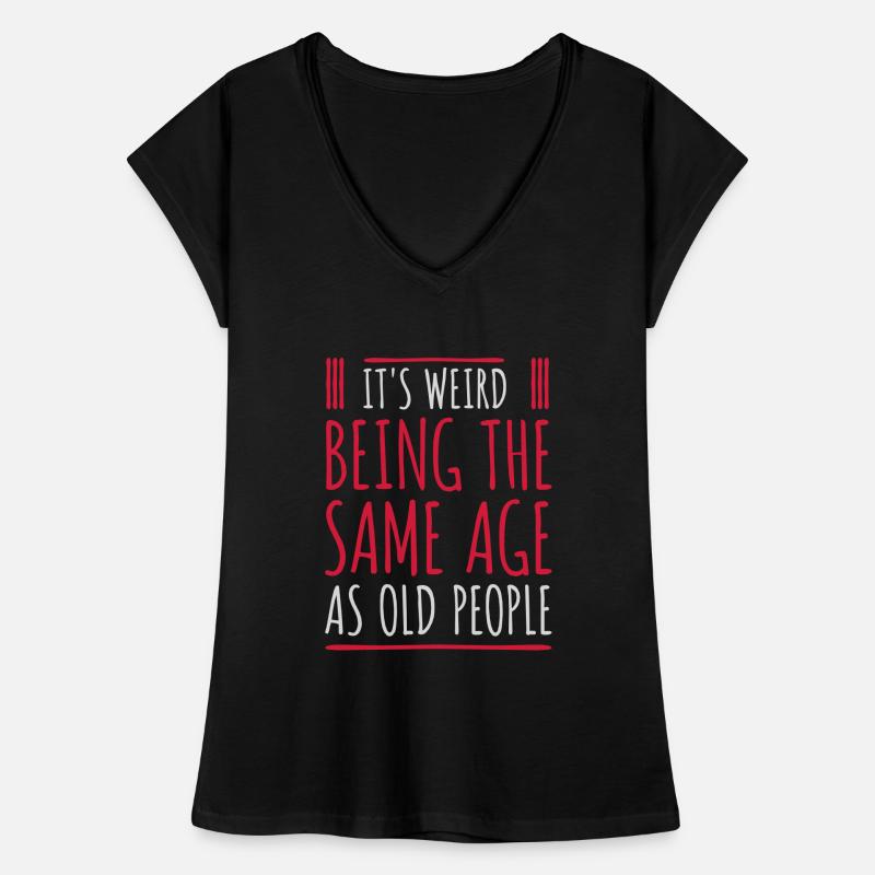being old people age Women's Vintage T-Shirt