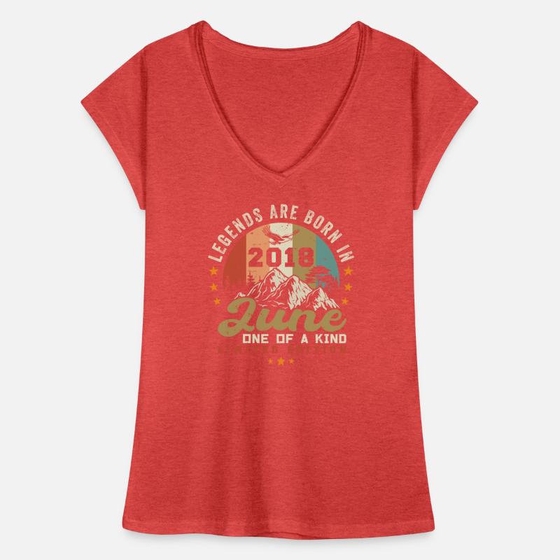 June 2018 Anniversary Juni 2018 Juni Women's Vintage T-Shirt