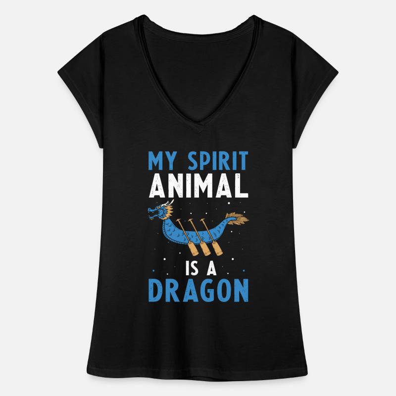 Course de bateaux chinois pour les entraîneurs de bateaux-dragons T-shirt vintage Femme