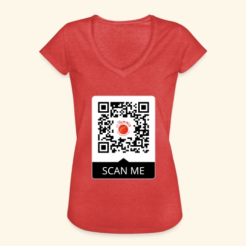 QR Code - Wer das liest ist doof - Frauen Vintage T-Shirt