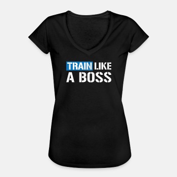 Train like a boss - Vintage T-shirt for women