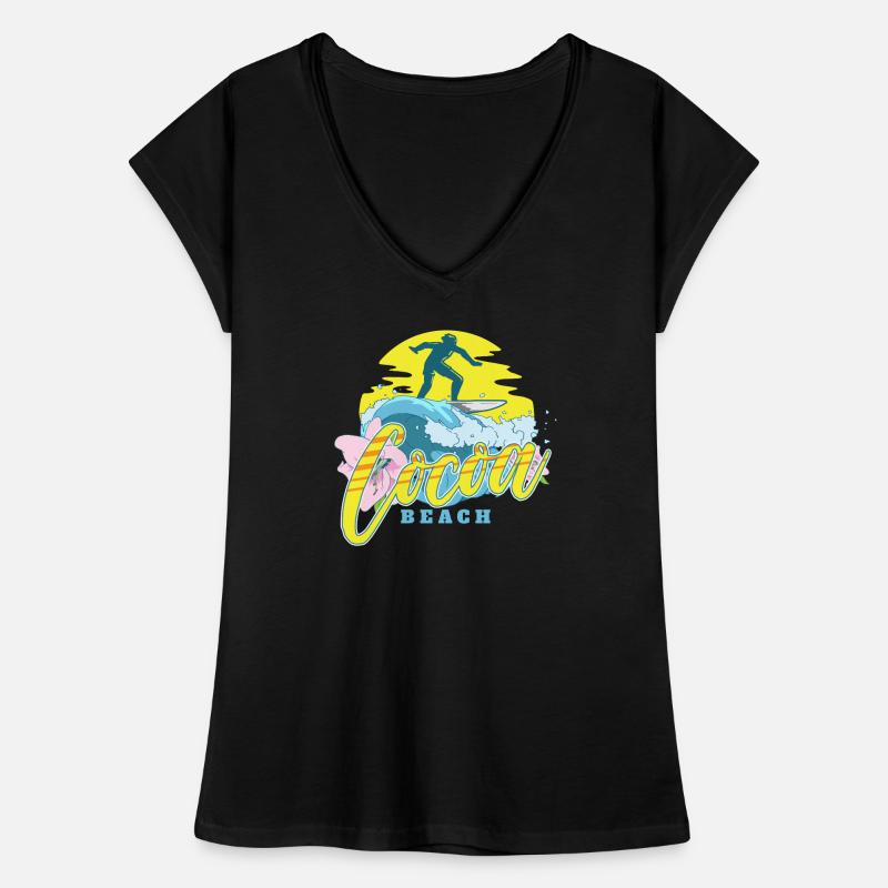 Plage de Cacao T-shirt vintage Femme