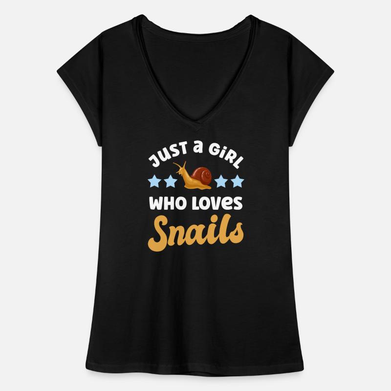 Escargots d’escargot T-shirt vintage Femme