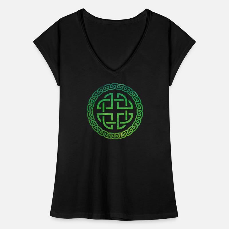 Nœud celtique T-shirt vintage Femme