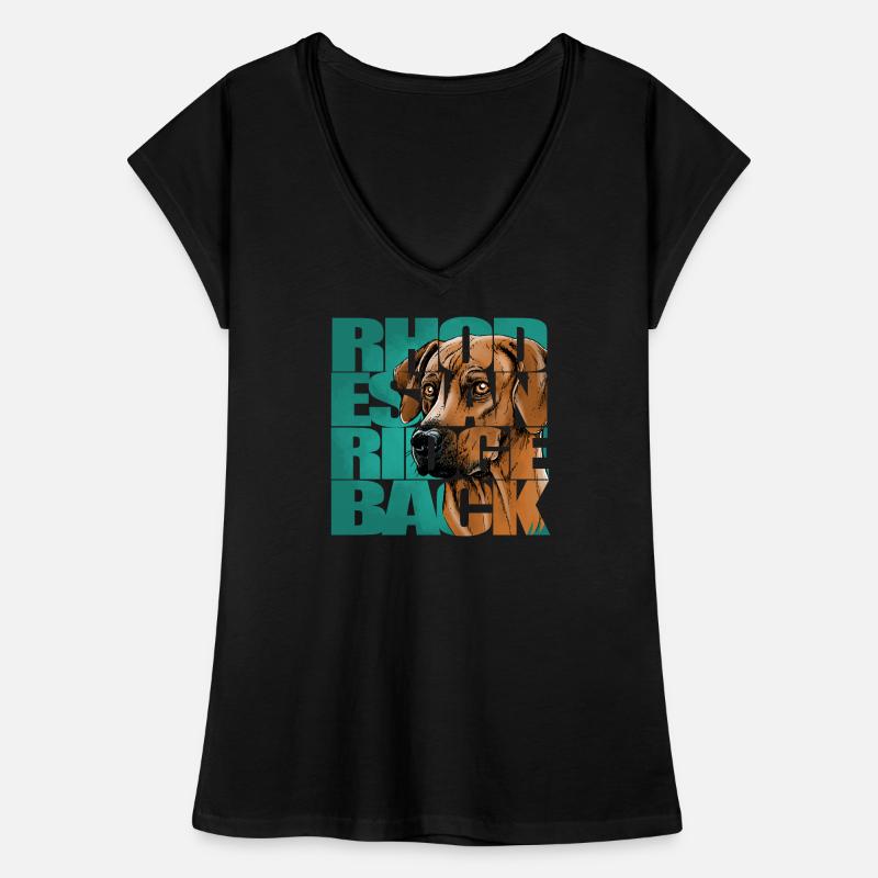 Rhodesian Ridgeback Frauen Vintage T-Shirt