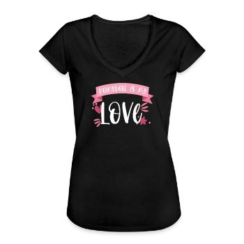 Paintball Paintballer Gotcha Liebe Geschenk - Frauen Vintage T-Shirt - Schwarz - Vorne - Danielle (179cm)