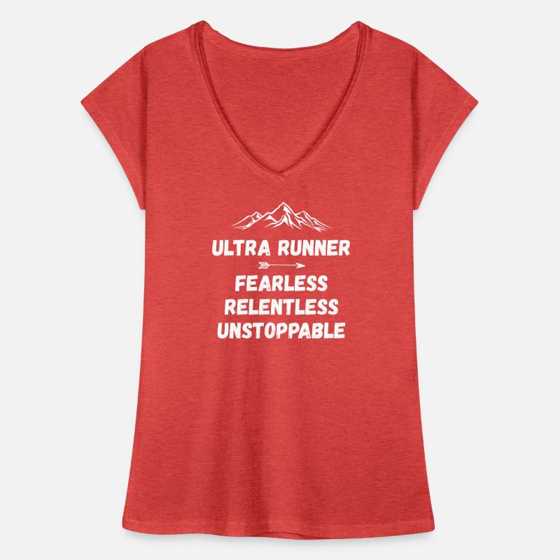 Ultra Runnner - Intrépide. Implacable. Imparable. T-shirt vintage Femme