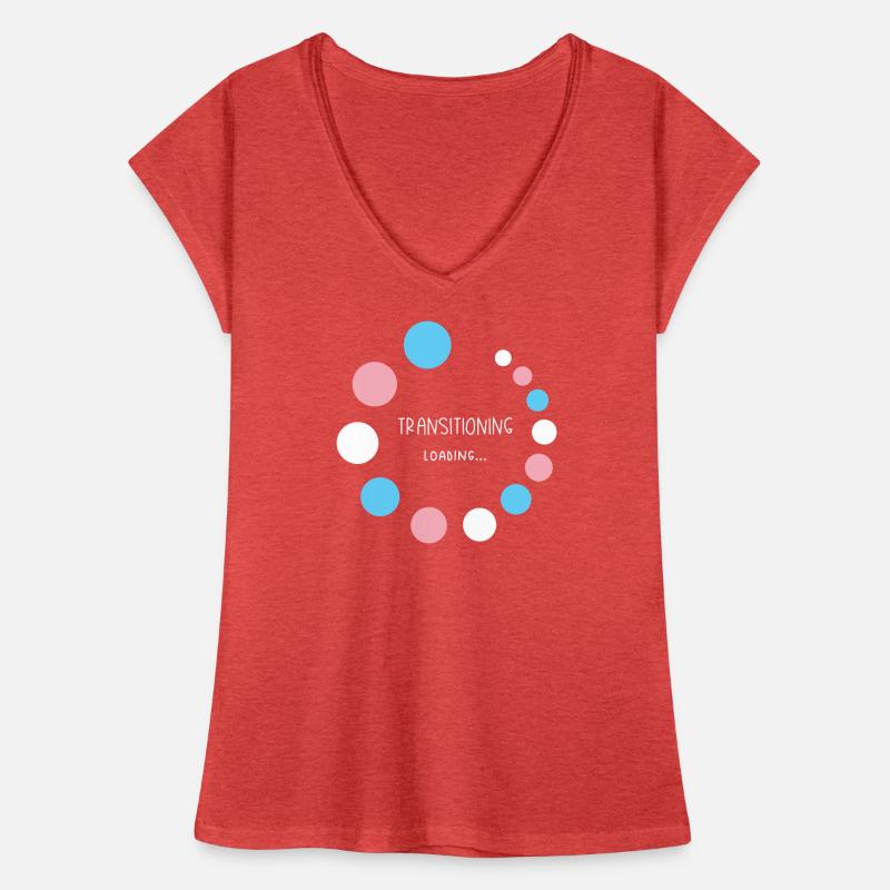 Pride Month - Transitioning... Loading Women's Vintage T-Shirt