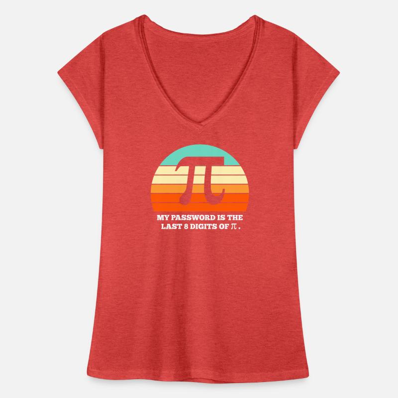 pi, math, mathematics Women's Vintage T-Shirt