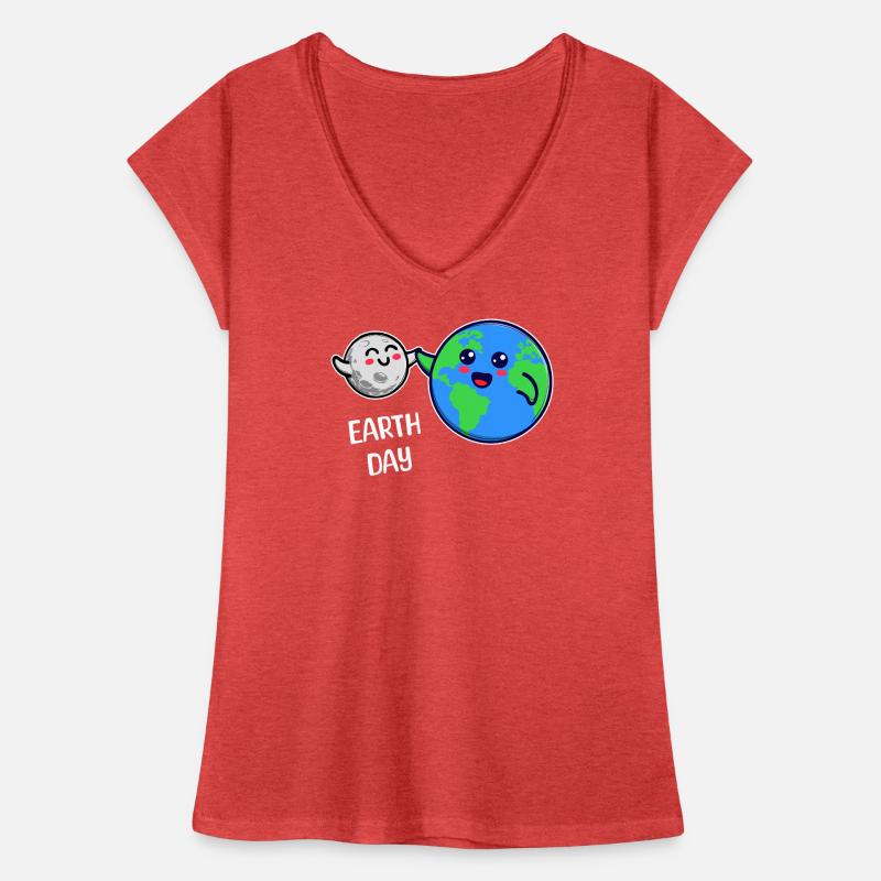 Mother Earth Environment Eco-Friendly Statement Women's Vintage T-Shirt