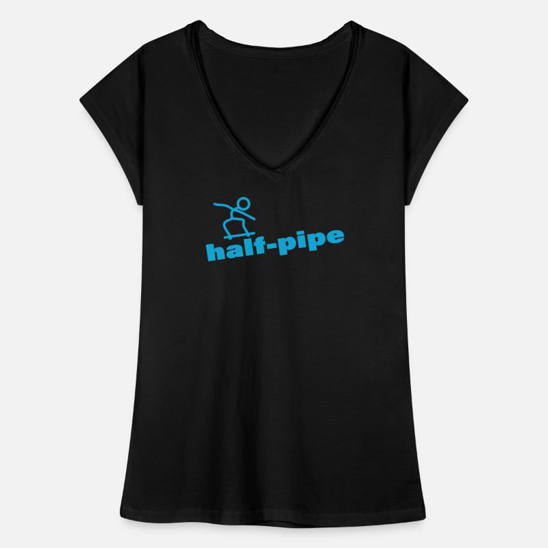 HALF-PIPE T-shirt vintage Femme