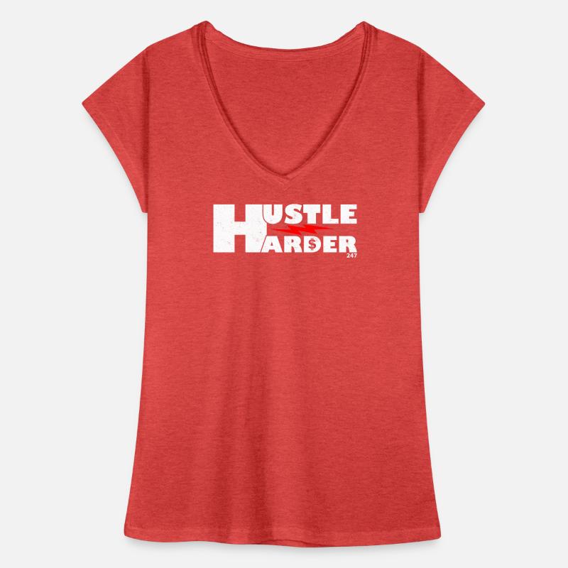 Dynamic Bold Lightning Graphic Design Women's Vintage T-Shirt