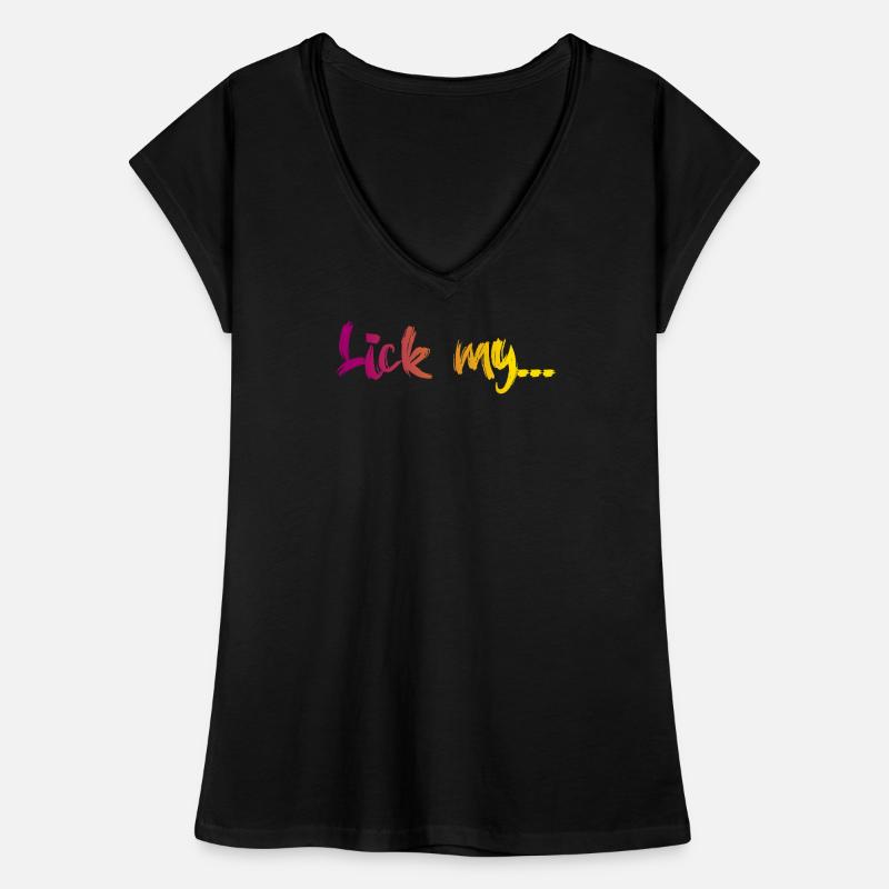 Lèche mon T-shirt vintage Femme