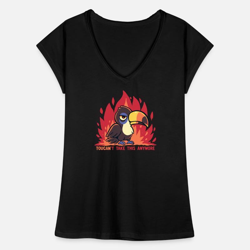 Toucan ne supporte plus ça. T-shirt vintage Femme