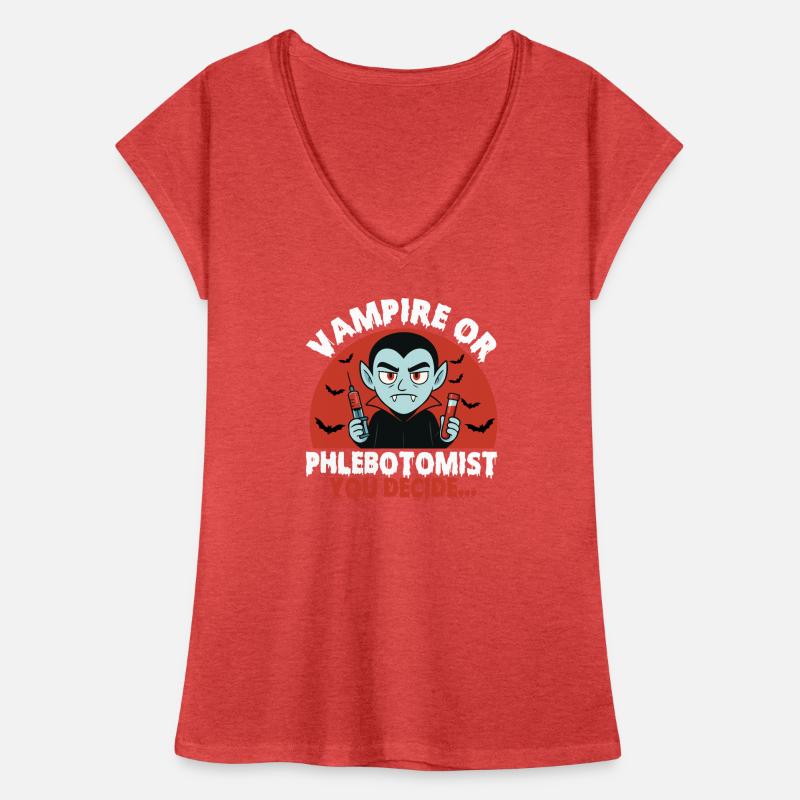 Vampir oder Phlebotomiker, du entscheidest... Frauen Vintage T-Shirt