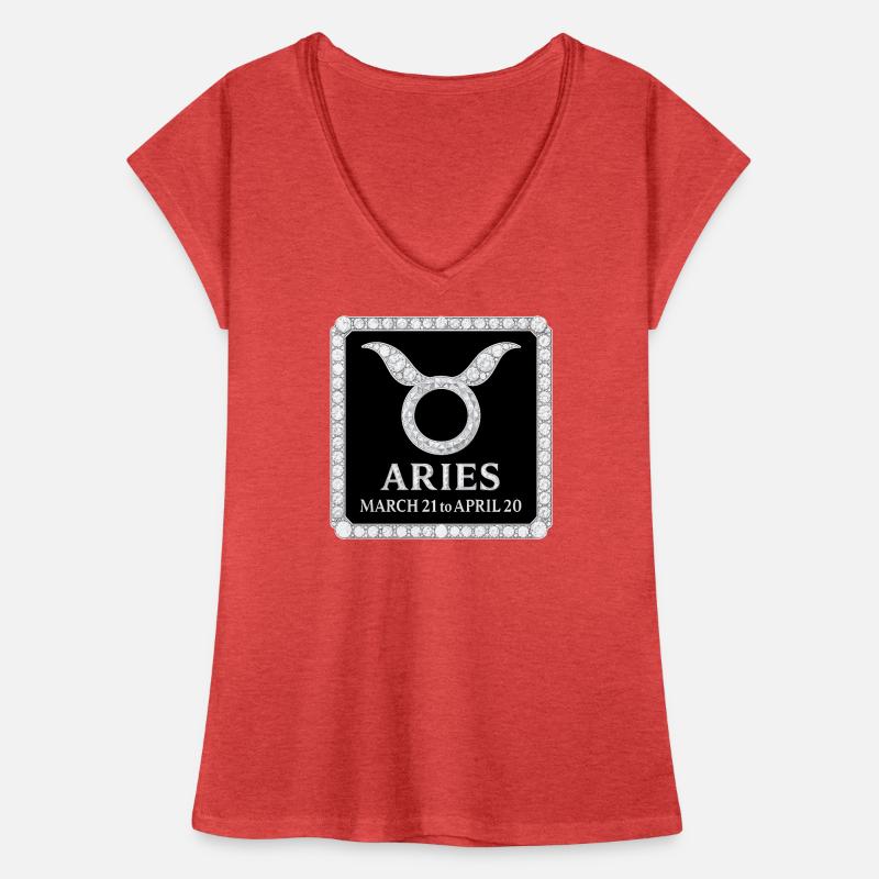 Sternzeichen Widder  Frauen Vintage T-Shirt