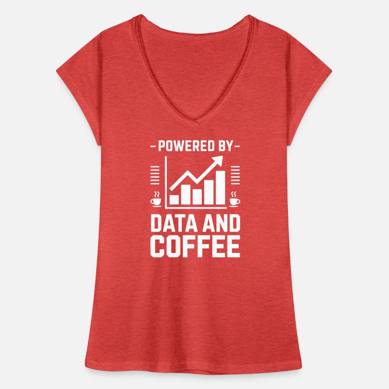 Data Analyst Saying Funny Data Analyst Gift Women's Vintage T-Shirt
