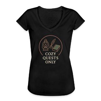 Booktok Fantasy Bookish Humor Geschenk Für - Frauen Vintage T-Shirt - Schwarz - Vorne - Danielle (179cm)
