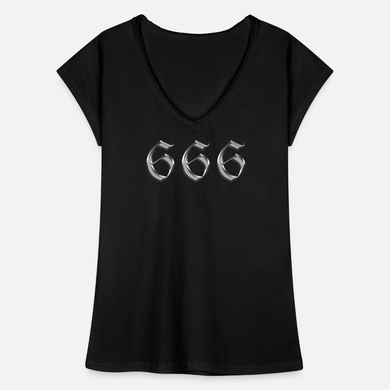 Engel Nummer 666 Reflektieren Frauen Vintage T-Shirt