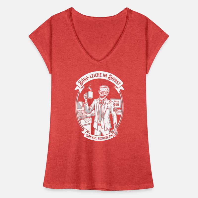 Office corpse on duty Women's Vintage T-Shirt
