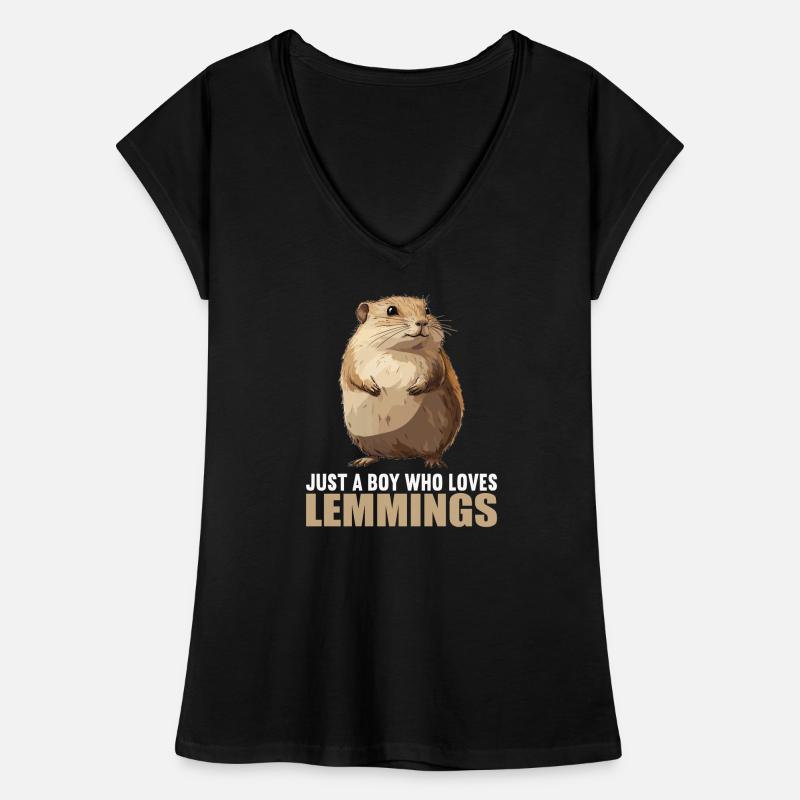Lemminge Lemming Frauen Vintage T-Shirt