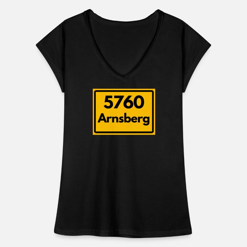 OLD POSTCODE POSTCODE RETRO 5760 ARNSBERG Women's Vintage T-Shirt